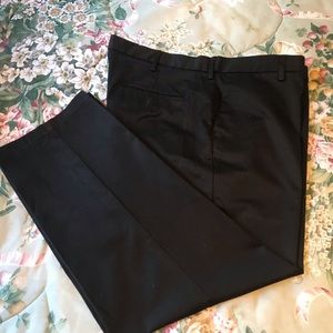 Dockers classic flat front wrinkle free black